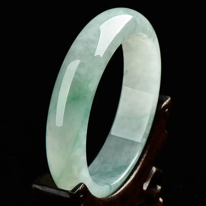 Serene Fortune – Natural Jade Bracelet in Soft Green | Zen Ara Grove