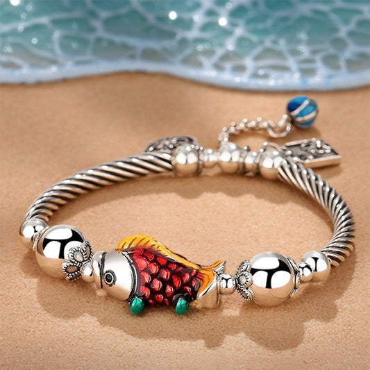 Lucky Koi Charm Bracelet – Joy and Prosperity Always | Zen Ara Grove