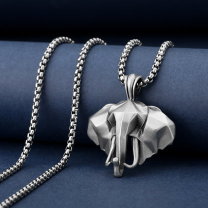 3D Elephant Vintage Pendant – Symbol of Wisdom & Strength | Zen Ara Grove