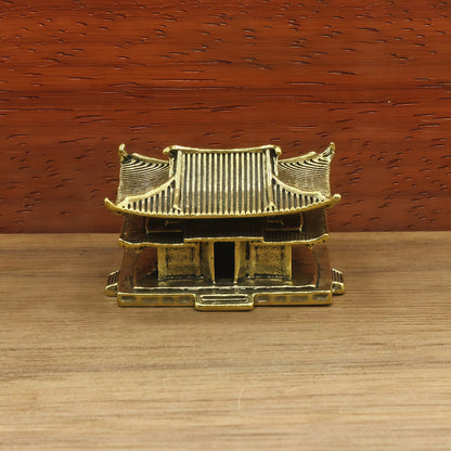 Limited Time Offer · Handcrafted Brass Miniature Pavilion Set – Symbol of Serenity and Wisdom | Zen Ara Grove