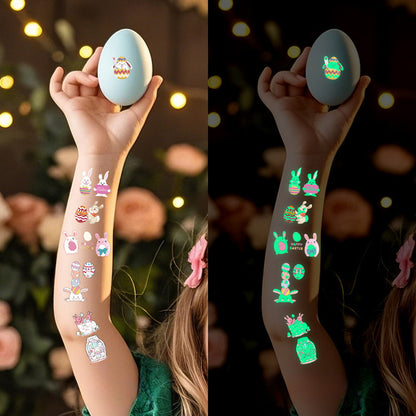 Glow‑in‑the‑Dark Easter Tattoo Stickers – Fun & Creativity | Zen Ara Grove
