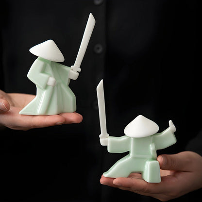 Samurai Incense Duel | Zen Ara Grove