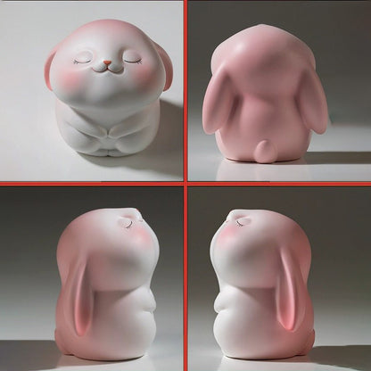 Adorable Bunny Collectible – Hands & Feet Together Prayer Style | Zen Ara Grove