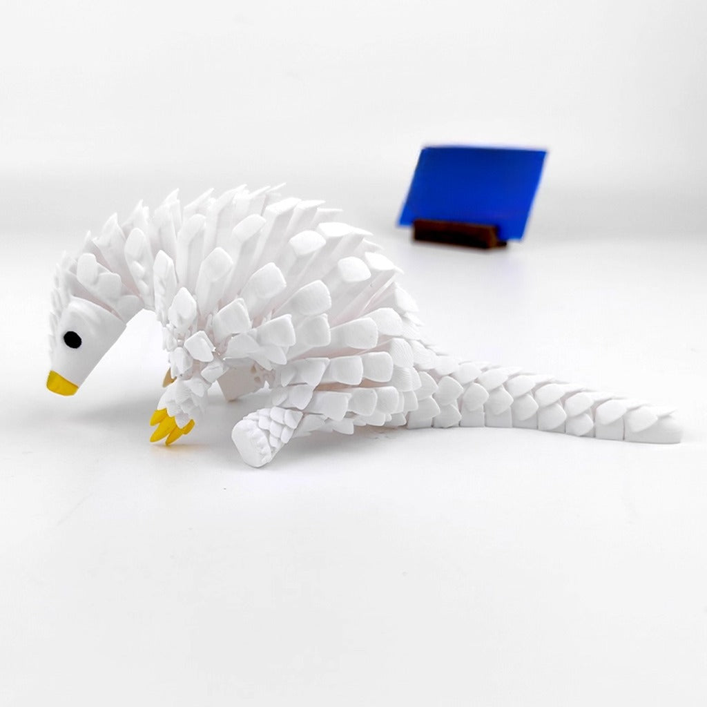 Fully Articulated Pangolin Fidget – Movable Scales, Calming Touch | Zen Ara Grove