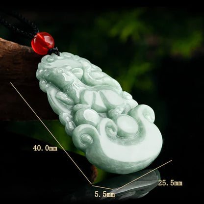 Chinese Zodiac Jade Pendant – Eternal Blessing & Protection | Zen Ara Grove