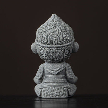 Middle Finger Wukong Figurine｜ Zen Ara Grove