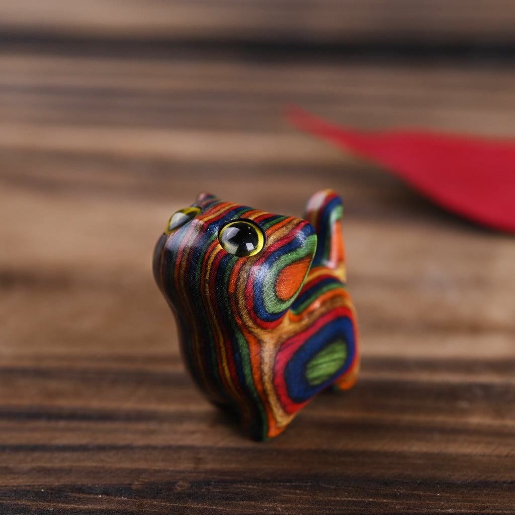 Rainbow Eucalyptus Cute Cat Animals Calm Decoration | Zen Ara Grove