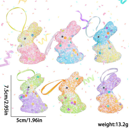 Colorful Easter Bunny Hanging Decoration – Joy & Festivity | Zen Ara Grove
