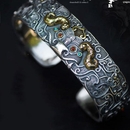 Taotie Beast Bracelet – Ancient Chinese Guardian of Power | Zen Ara Grove