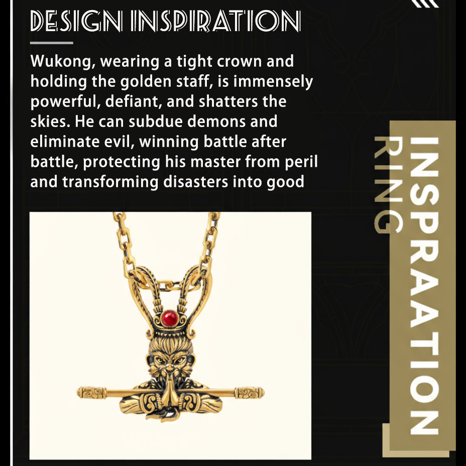 TODAY ONLY! Monkey King Power Pendant | Zen Ara Grove