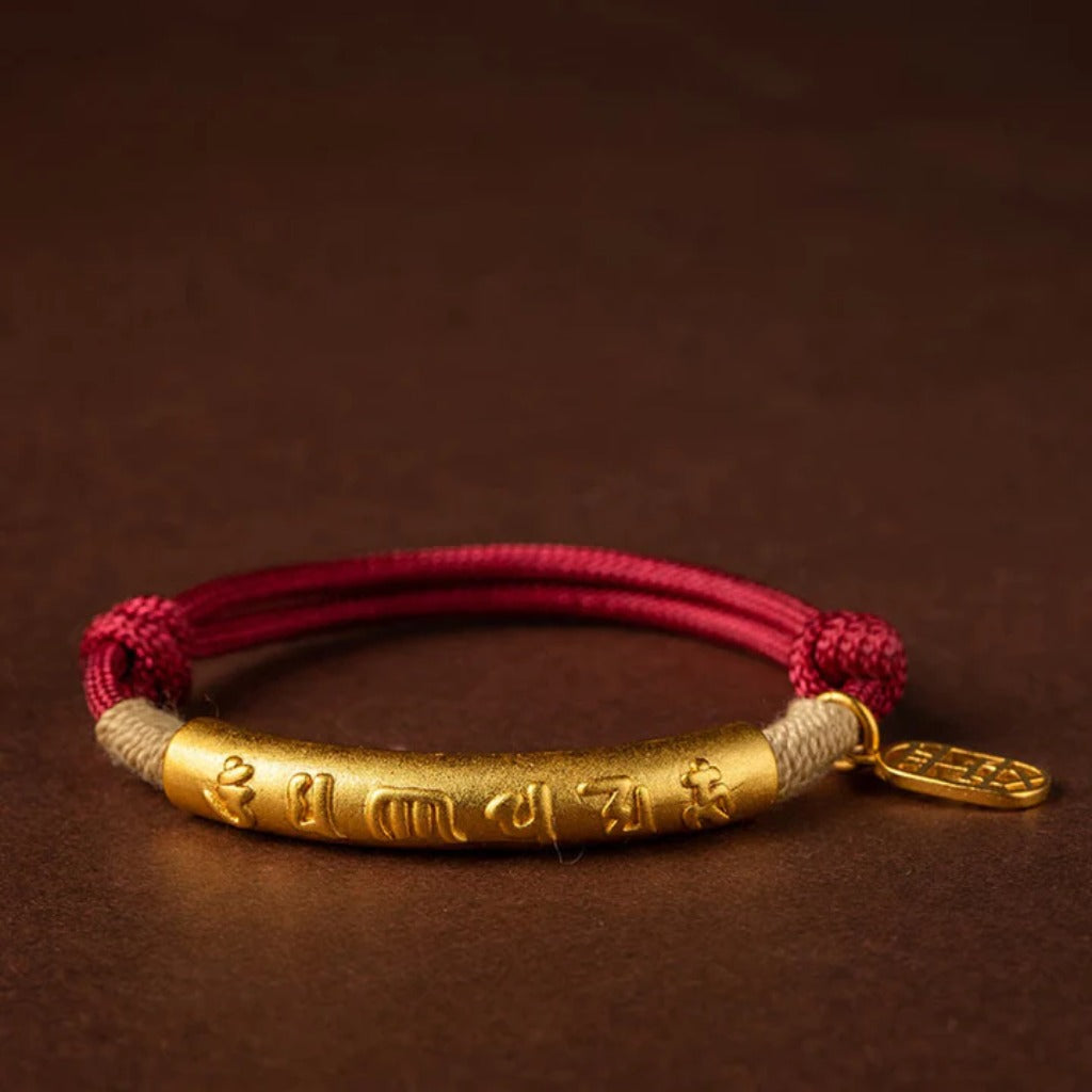Handwoven Red String Bracelet – Harmony, Strength, and Prosperity | Zen Ara Grove
