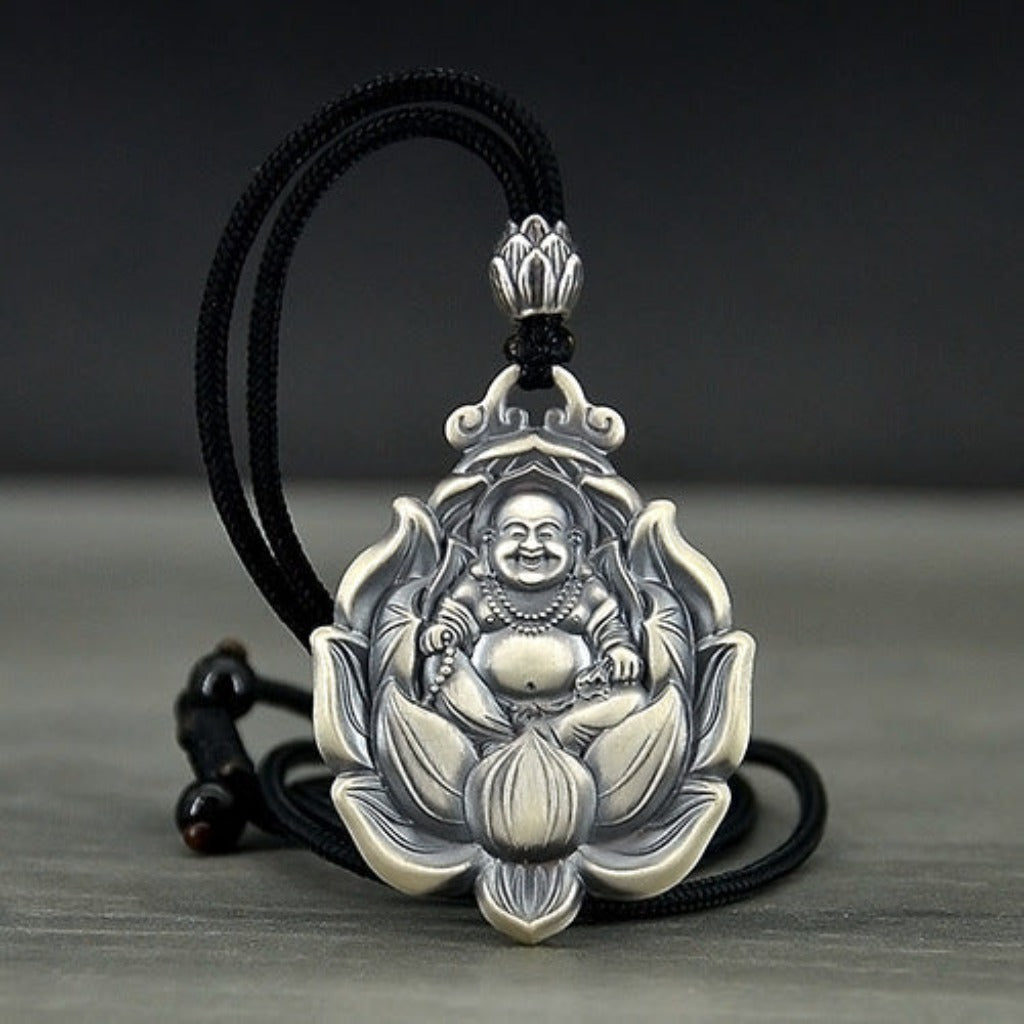 TODAY ONLY! Maitreya Buddha Pendant｜Smile Away Misfortune | Zen Ara Grove