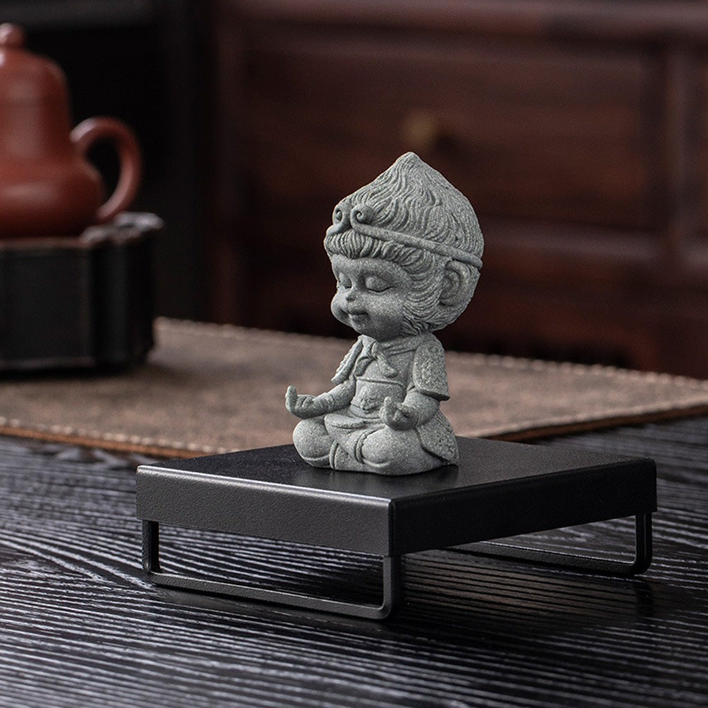 Middle Finger Wukong Figurine｜ Zen Ara Grove