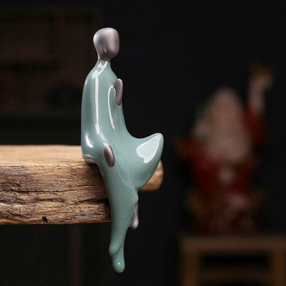 Porcelain Formless Buddha Figurine – Zen Style Mindfulness Sculpture | Zen Ara Grove