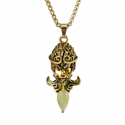 Glow-in-the-Dark Monkey King Pendant | Zen Ara Grove