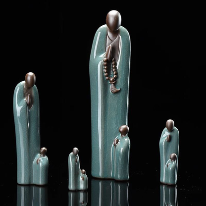 Minimalist Ceramic Formless Buddha – Serene Meditation Decor for Mindful Living | Zen Ara Grove