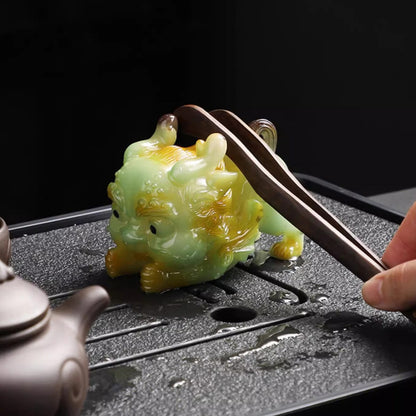 Thermochromic Pixiu Ornament – Bringing Warmth, Color, and Good Luck | Zen Ara Grove