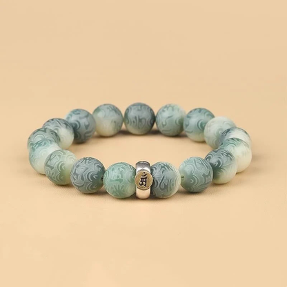 LIMITED TIME OFFER · Bodhi Seed Zodiac Buddha Bracelet — Engraved Om Mani Padme Hum | Zen Ara Grove