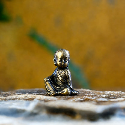 Mini Brass Figurines – Zen Series with Buddha, Bodhidharma, Guanyin, Animals & More – Symbol of Mindfulness | Zen Ara Grove