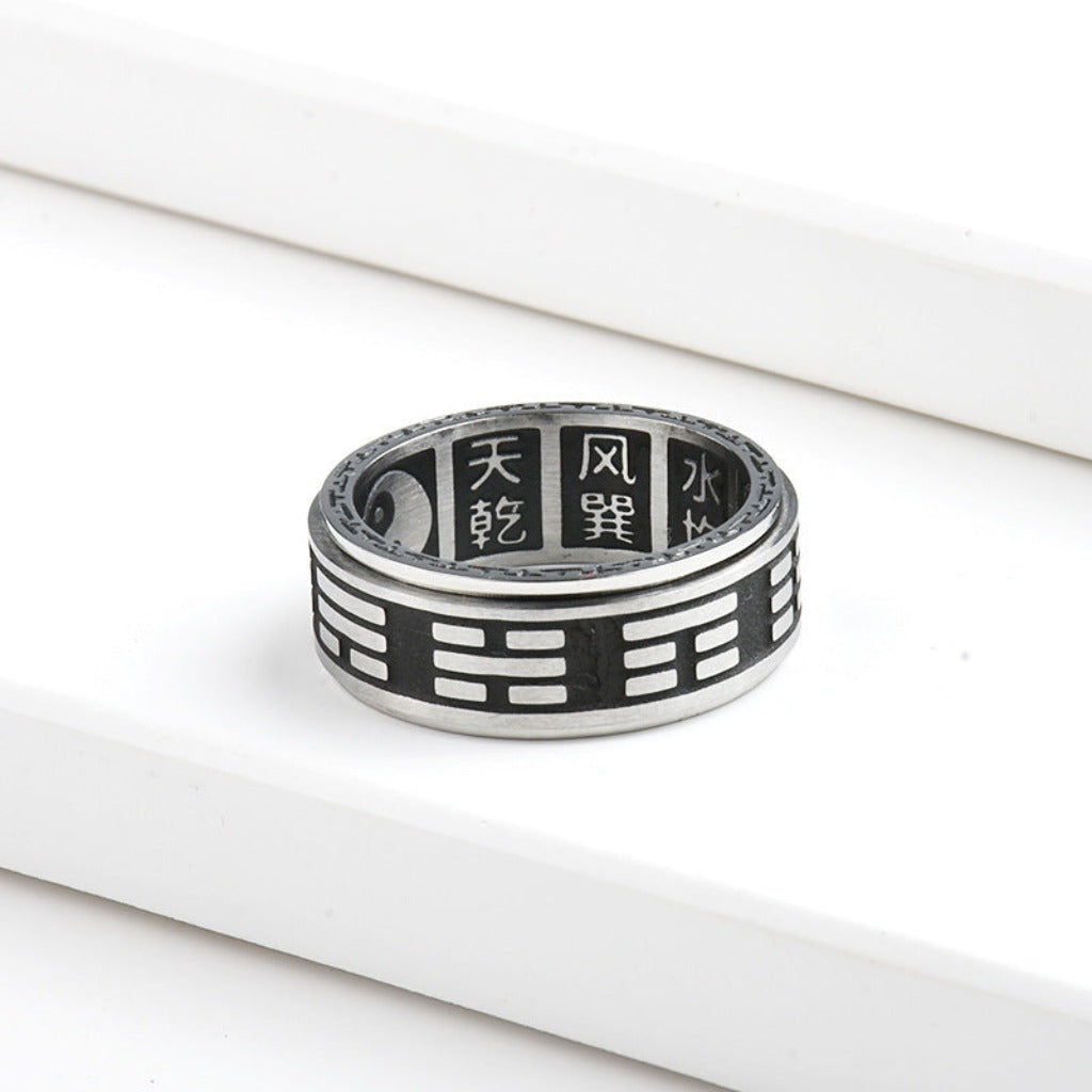 Rotatable Yin-Yang Ring – Mindful Energy Flow  | Zen Ara Grove