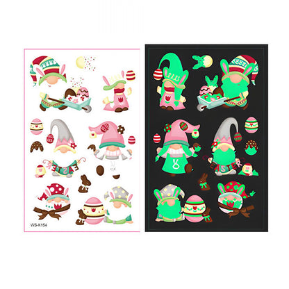 Glow‑in‑the‑Dark Easter Tattoo Stickers – Fun & Creativity | Zen Ara Grove