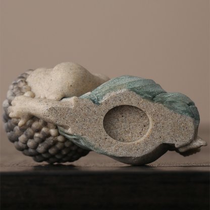 Lying Buddha Novice Statue – Essence of Contentment and Harmony | Zen Ara Grove