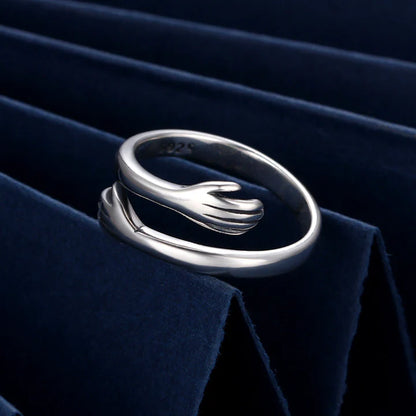 Eternal Embrace – Minimalist Zen Love Ring | Zen Ara Grove