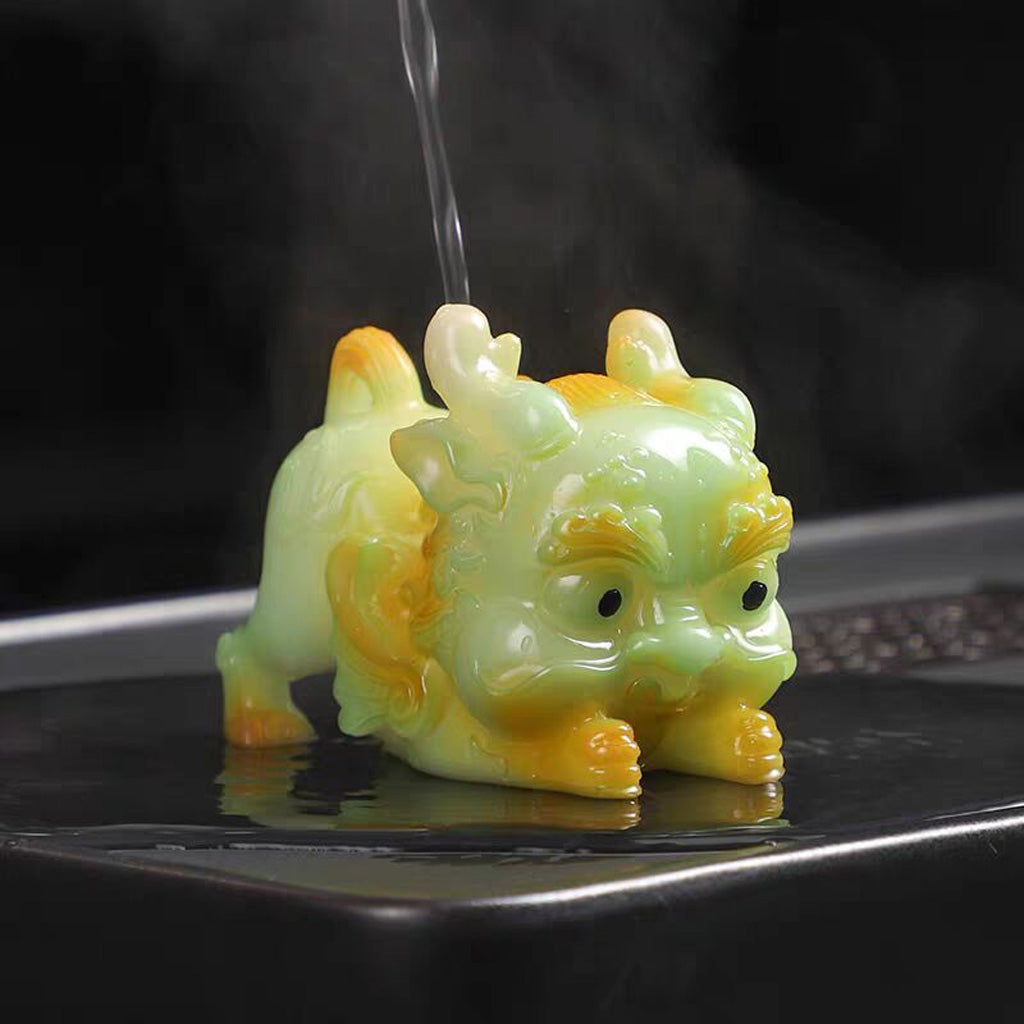 Thermochromic Pixiu Ornament – Bringing Warmth, Color, and Good Luck | Zen Ara Grove