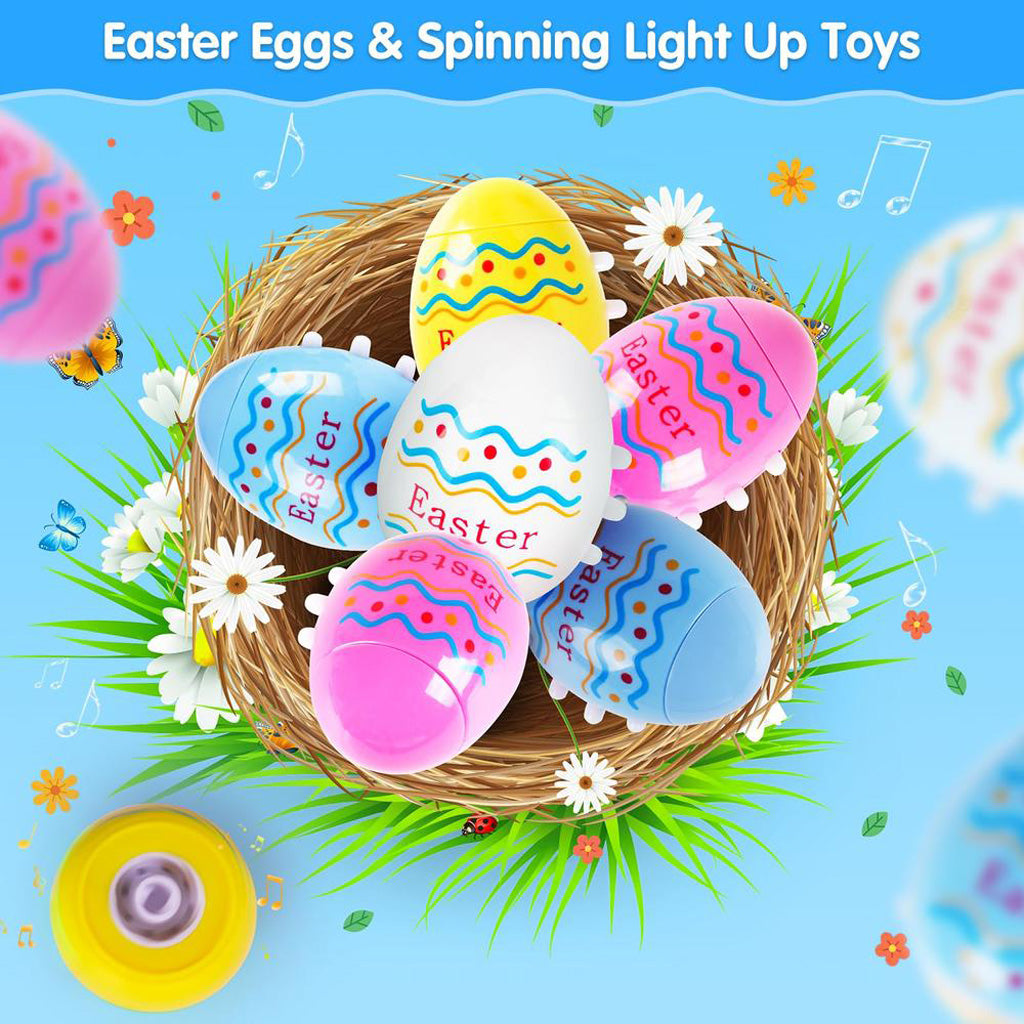 Limited Time Offer · Easter Light-Up Spinning Egg Toy – Symbol of Joyful Celebration | Zen Ara Grove
