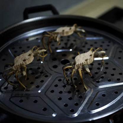 Handcrafted Bamboo Crab Sculpture – Eco-Friendly Symbol of Strength | Zen Ara Grove