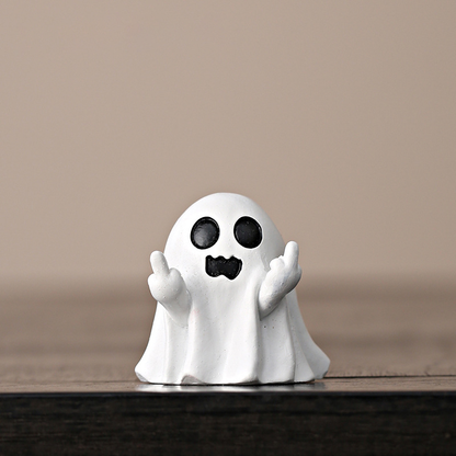 Zen Minimalist Ghost Figurine – Creative Art for Tranquil Spaces | Zen Ara Grove