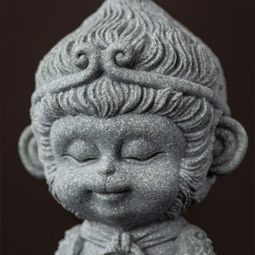 Middle Finger Wukong Figurine｜ Zen Ara Grove