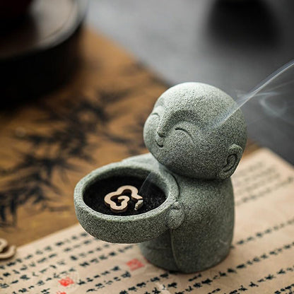 Japanese Jizo Candle Holder – Symbol of Protection | Zen Ara Grove