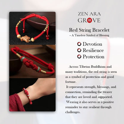 Himalayan Blessing Bracelet – Handwoven Threads of Peace | Zen Ara Grove