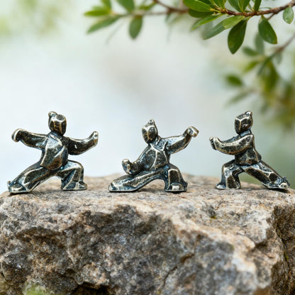 Tai Chi Miniature Figurine – Balance in Motion | Zen Ara Grove