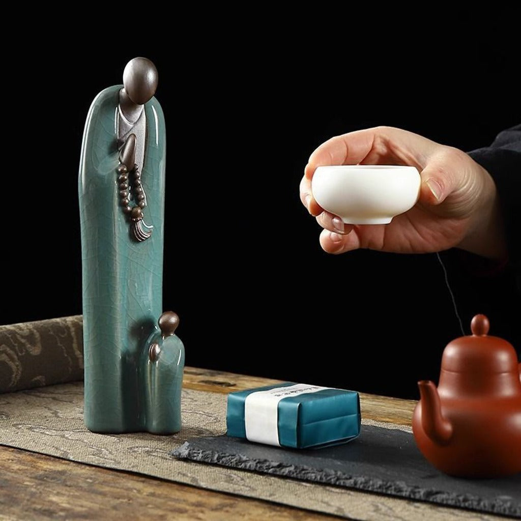 Minimalist Ceramic Formless Buddha – Serene Meditation Decor for Mindful Living | Zen Ara Grove