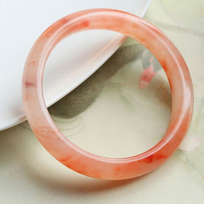 Pink Jade Bangle – Gentle Strength of Love | Zen Ara Grove