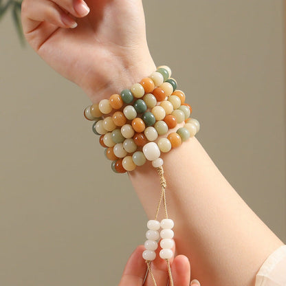 108-Bodhi Bead Bracelet – Gentle Wisdom, Feminine Zen | Zen Ara Grove