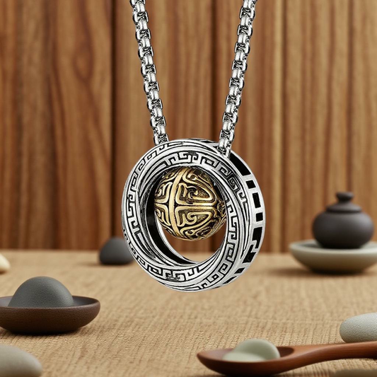 Zen Mobius Necklace – The Eternal Flow of Luck | Zen Ara Grove