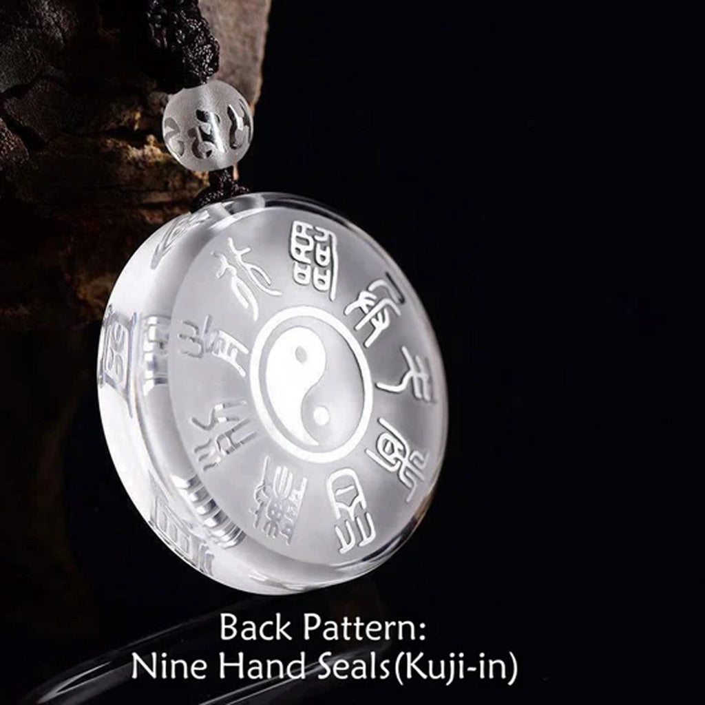 Five Sacred Mountains Yin-Yang Amulet Pendant  – Balance & Protection | Zen Ara Grove