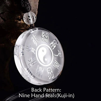 Five Sacred Mountains Yin-Yang Amulet Pendant  – Balance & Protection | Zen Ara Grove