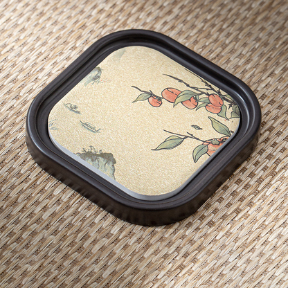 Oriental Zen Style Drink Coaster | Zen Ara Grove