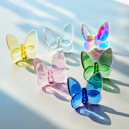 Crystal Glass Butterfly Figurine – A Symbol of Transformation and Grace | Zen Ara Grove