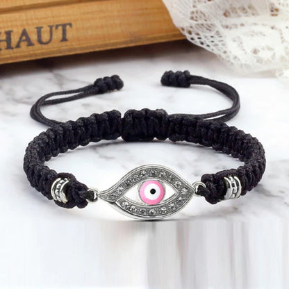 Adjustable Evil Eye Cord Bracelet – Ward Off Negativity, Invite Good Fortune | Zen Ara Grove