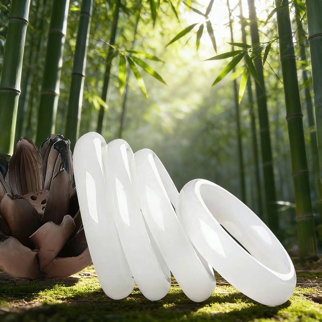 Limited Time Offer · Moonlight White Jade — Peace and Purity | Zen Ara Grove