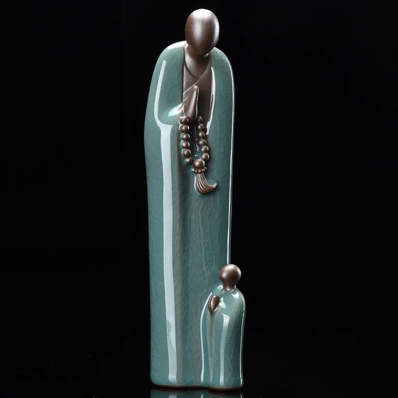 Minimalist Ceramic Formless Buddha – Serene Meditation Decor for Mindful Living | Zen Ara Grove