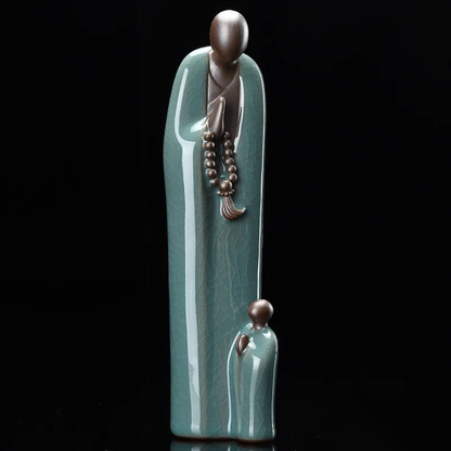 Minimalist Ceramic Formless Buddha – Serene Meditation Decor for Mindful Living | Zen Ara Grove