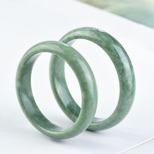 Limited Time Offer · Harmony Charm – Green Jade Bangle of Luck and Peace | Zen Ara Grove