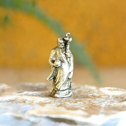 Mini Brass Figurines – Zen Series with Buddha, Bodhidharma, Guanyin, Animals & More – Symbol of Mindfulness | Zen Ara Grove