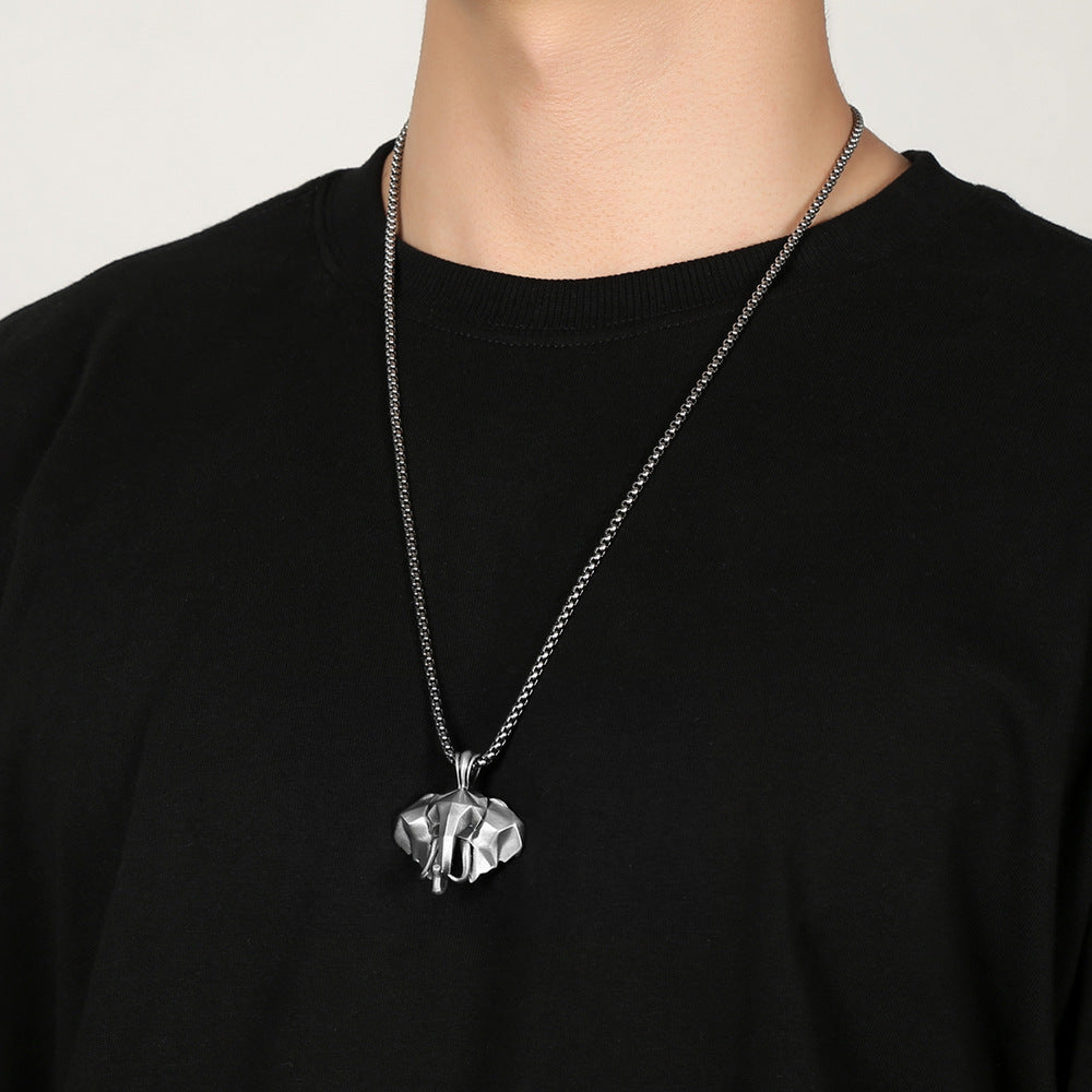 3D Elephant Vintage Pendant – Symbol of Wisdom & Strength | Zen Ara Grove